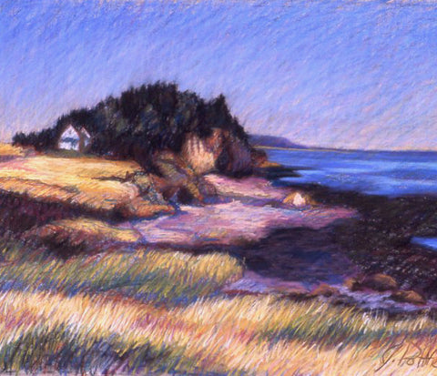 Grand Mannan Is.-pastel on Canson paper-17X22